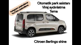 Citroen Berlingo gizli özellikler