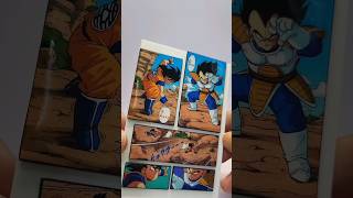 Dragonballz 3D comic tiles #art #creative #anime #dragonball #goku #vegeta #supersaiyan #3d #manga