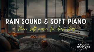 🌧️🎃 Tranquil Rain Sounds with Soft Sleep Music: Stress Relief and Deep Relaxation