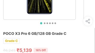 Poco x3pro oder from cashify super sale Grade C | #unboxingarmy