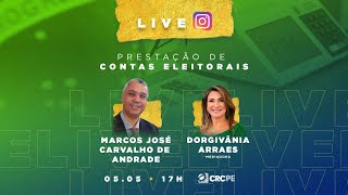 Live CRCPE | Prestação de contas eleitorais - TRE-PE