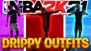 *NEW* DRIPPIEST OUTFITS ON NBA 2K21! LOOK LIKE A DEMON! COMP STAGE OUTFITS {LOOK LIKE A GOAT NOW!}