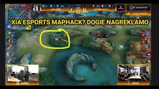 Dogie nagreklamo ng maphack laban sa Xia Esports| Archives vs Xia Esports | Just ML Invitational