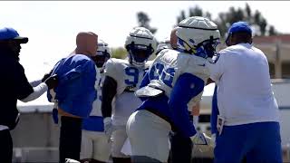 8/8/23 Los Angeles Rams Defensive Linemen Drills #nfl #larams #rams