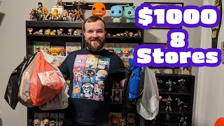 We Spent $1000 At 8 Retro Stores! Wedding Anniversary Retro Hunt Ft. Erintendo