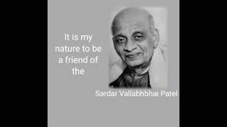 Sardar Vallabhbhai Patel l 31st October National Unity Day l Birthday of Serdar Vallabhbhai Patel