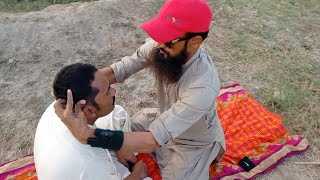 ASMR Head & Back Massage For Deep Sleep By Fake Bengali baba #headmassage #asmr #massagetherapist