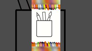 Guess the Cute 🎨THING🎨 Draw Cute THINGS S-B-S Comment Your Answer #trending #viral #youtubeshorts