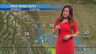 Danielle Savoni - CTV News Calgary - Weather - Monday, October 28, 2024.