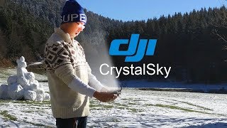 Mise en route du moniteur à forte luminosité CrystalSky