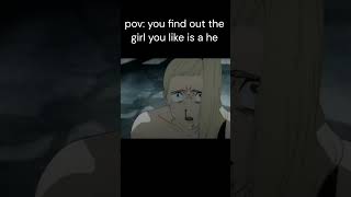 pov: you find out the girl you like is a he. #jujutsukaisen #mahoraga #memes