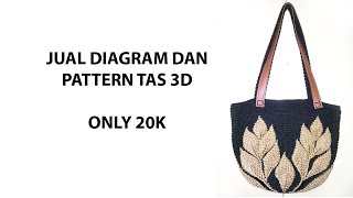 Jual Diagram dan Rumus Tas 3D