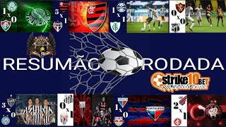 RESUMO DA RODADA — GOLS BRASILEIRÃO A ⚽