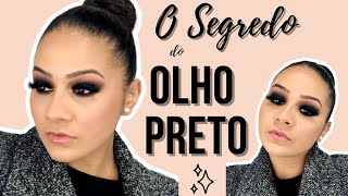 COMO fazer OLHO PRETO esfumado - fácil para INICIANTES