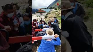 His Eminence Dzongsar Jamyang Khyentse Rinpoche at Nepal