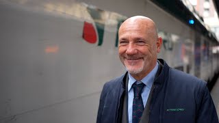 Giorgio Nocera, 40 anni in cabina con il sorriso