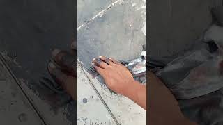 getting oil on slab plats#shorts #construction #youtubeshorts #civilengineering #foryou