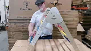 HOW-TO-ASSEMBLE The [MONTESSORI Foldable-Triangle] - Instructions | FOREST KIDS NORWAY