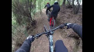 Hidden trail (grade 5) Oropi Mountain bike park