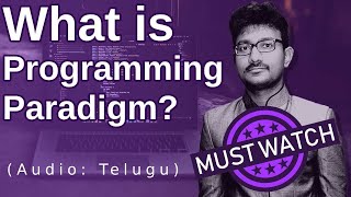 What is a programming paradigm? in Telugu | Programming Paradigm