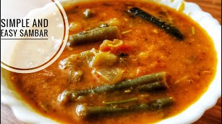 QUICK AND EASY SAMBAR- RECIPE