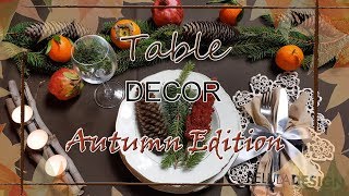 DIY - Come apparecchiare la tavola in Autunno | Belula Design