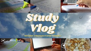 Study VLOG || Term 1 boards preparations📝, school, classes! 🕘🧠|| 10th cbse