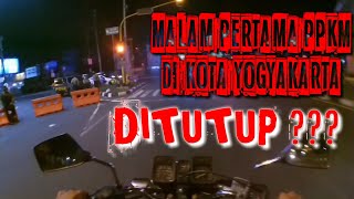 Hari Pertama PPKM di Kota Yogyakarta