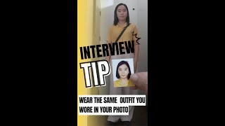 Interview Tip: Wear the same outfit you wore in your photo😂🤣😅 #nurse #usrn #shorts