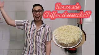 How to Bake || Homemade Chiffon Cheesecake