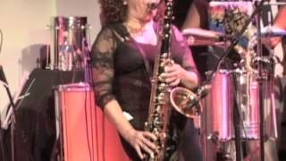 Rita Ferreira, tenor saxophonist Live at SOB's New York with Nani Assis Band