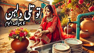 Ak Dulhan ka Bhaynak Anjaam | Totaly larki ki kahani | nai dulhan par zulm ka waqia | Haji Story