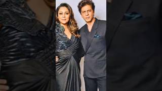 Shahrukh Khan With Wife Gauri Khan King Of Bollywood With His Queen 👑 #sharukhkhan #bollywood #short