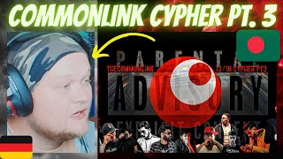 🇧🇩 BANGLA UNDERGROUND CYPHER | German Rapper reacts | Commonlink Cypher Pt. 3