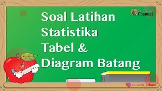 Soal Latihan Tabel dan Diangram Batang Kelas 4