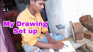 My Drawing Set up || How I Shoot My Video