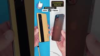 Fast charging test in Iphone vs realme | #short