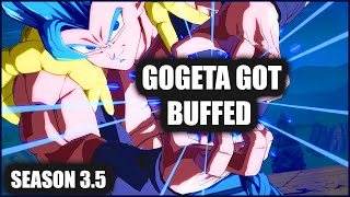 Gogeta got BUFFS Season 3 5 Dragon Ball FighterZ - The Master Roshi Patch