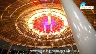 Nagpur Airport Skylights done by Skyshade