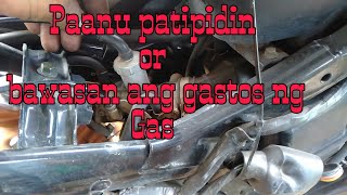 Paanu patipidin or mabawasan ang gas