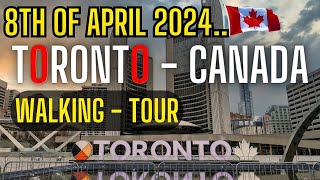 Toronto 🇨🇦 - Downtown Walking Tour #canada  4k #travel  #walkingtour !