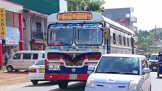 Colombo 99 Badulla Normal Fare Ashok Leyland BS-3 Private Bus Operating By SS Radiator House