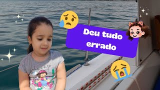 Fomos a um passeio de Barco | Deu Tudo ERRADO | Canal da Marina