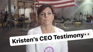 Kristen's CEO Fitness Experience