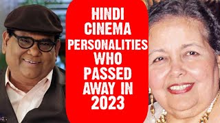 Hindi Cinema Who Passed Away In 2023 | Satish Kaushik | Pamela Chopra | Vani Jairam | Junior Mehmood