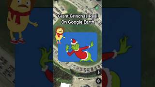 real giant grinch 😱😳 found on google maps #shorts #youtubeshorts #googleearth