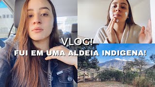 Mini vlog ARRUME-SE COMIGO + FUI VISITAR AMIGOS NA ALDEIA INDÍGENA!