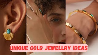 UNIQUE GOLD Jewelry Ideas _GOLD designs_Latest bridal gold jewelry_Dubai Gold Jewellry