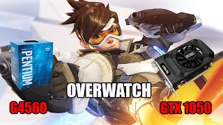 Overwatch - Pentium G4560 - GTX 1050 2GB