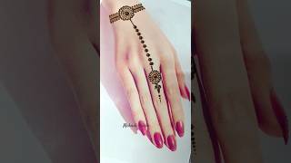 Rakhi special 🥰 simple mehndi design for beginner | mehndi design #shorts